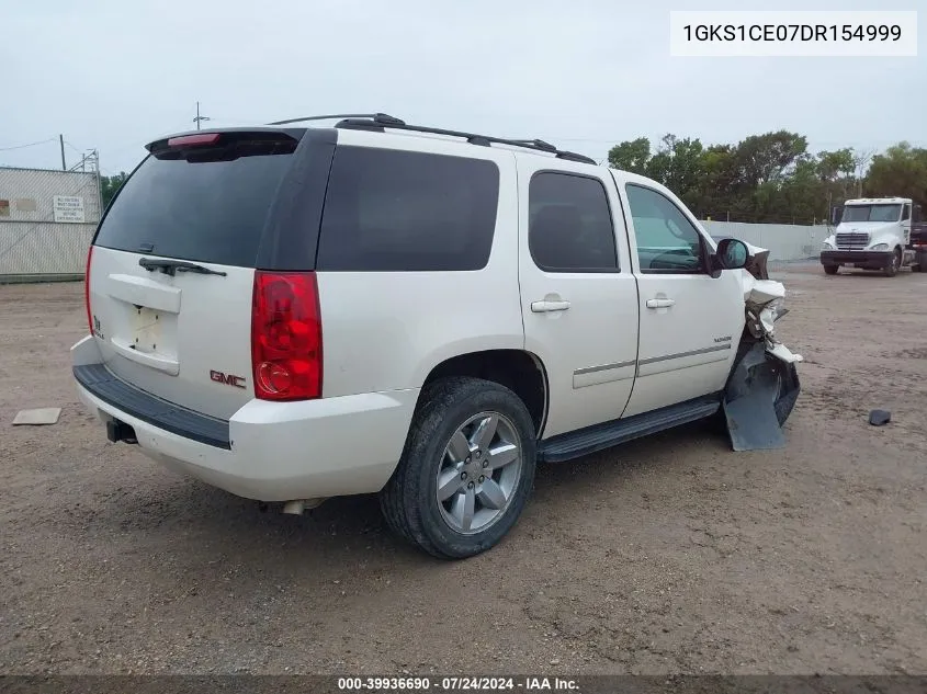 2013 GMC Yukon Slt VIN: 1GKS1CE07DR154999 Lot: 39936690