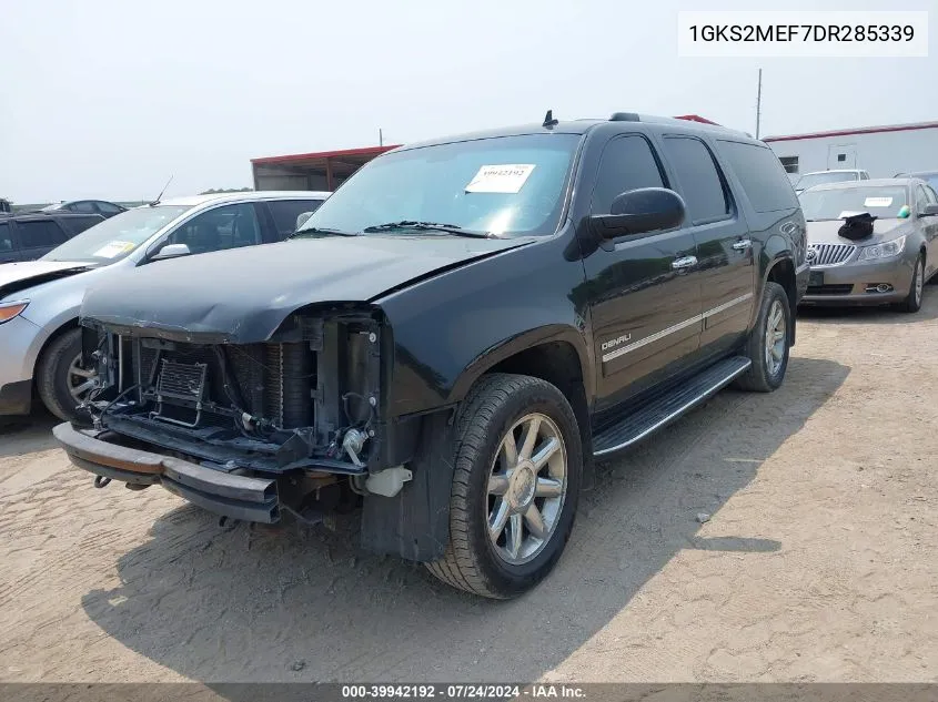 2013 GMC Yukon Xl 1500 Denali VIN: 1GKS2MEF7DR285339 Lot: 39942192