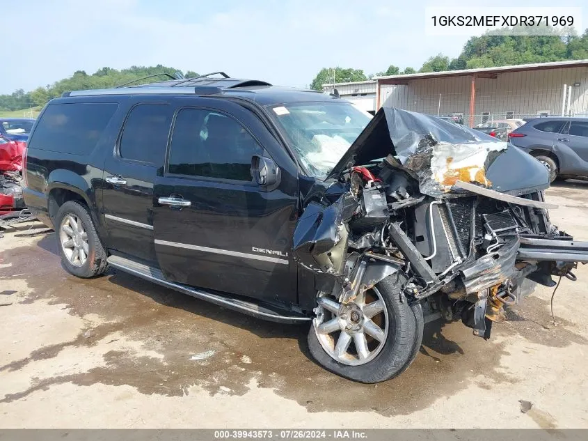 2013 GMC Yukon Xl 1500 Denali VIN: 1GKS2MEFXDR371969 Lot: 39943573