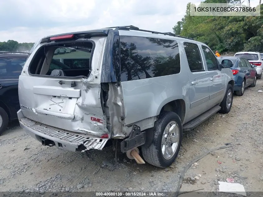 2013 GMC Yukon Xl 1500 Slt VIN: 1GKS1KE08DR378566 Lot: 40080138