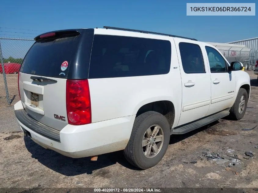 2013 GMC Yukon Xl 1500 Slt VIN: 1GKS1KE06DR366724 Lot: 40200172