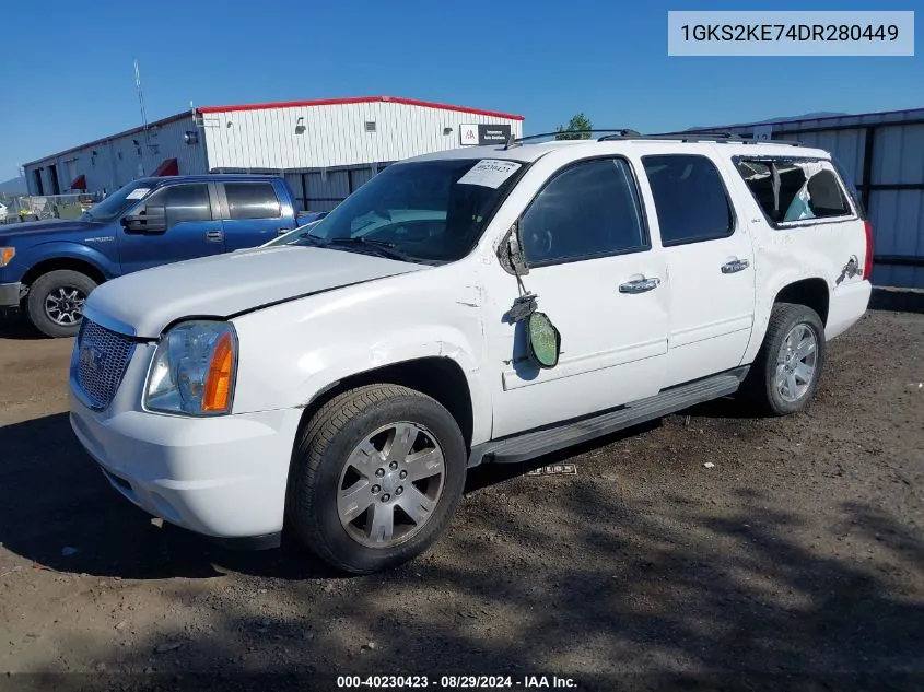 2013 GMC Yukon Xl 1500 Slt VIN: 1GKS2KE74DR280449 Lot: 40230423