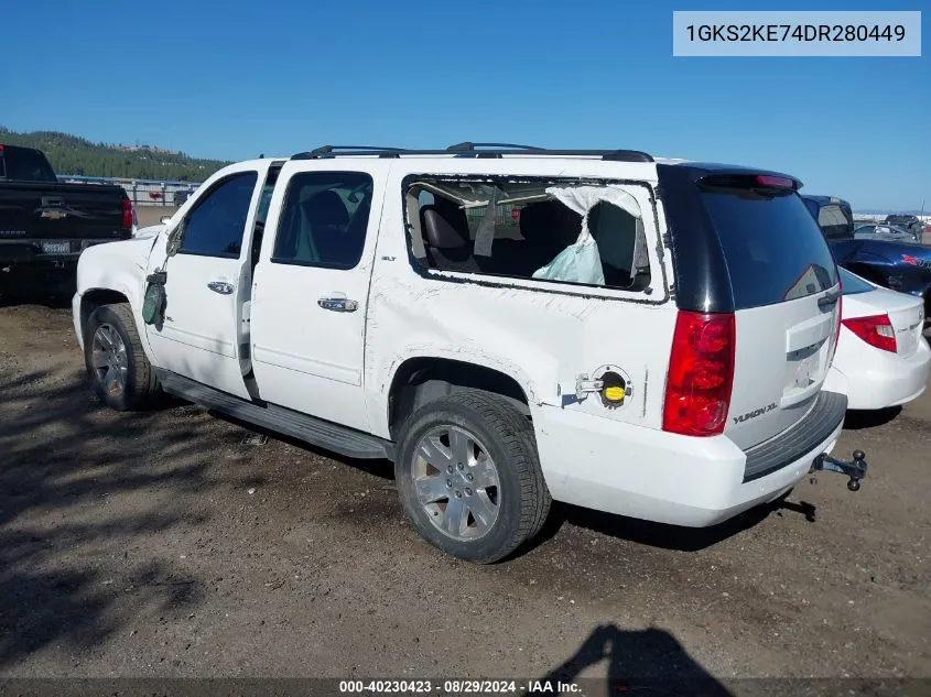 2013 GMC Yukon Xl 1500 Slt VIN: 1GKS2KE74DR280449 Lot: 40230423