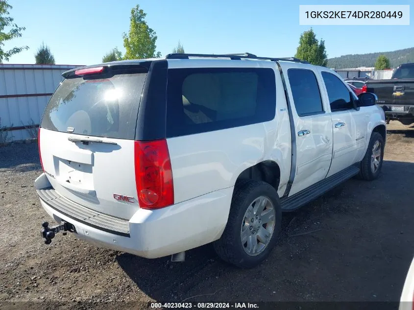 2013 GMC Yukon Xl 1500 Slt VIN: 1GKS2KE74DR280449 Lot: 40230423