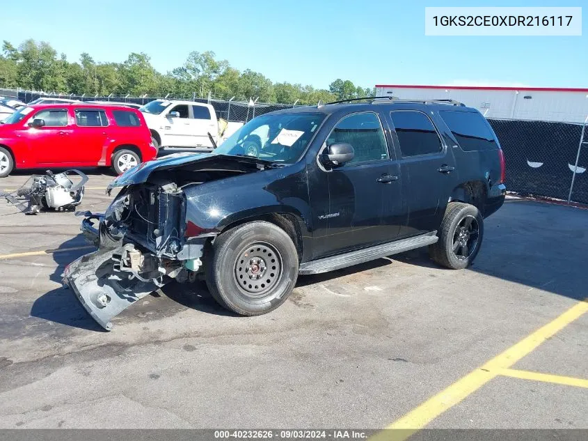 2013 GMC Yukon Slt VIN: 1GKS2CE0XDR216117 Lot: 40232626