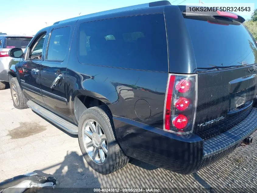 1GKS2MEF5DR324543 2013 GMC Yukon Xl Denali