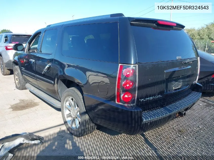 1GKS2MEF5DR324543 2013 GMC Yukon Xl Denali