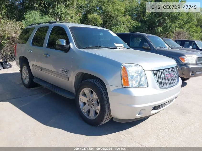 1GKS1CE07DR147745 2013 GMC Yukon Slt