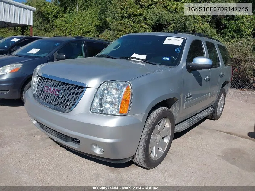 1GKS1CE07DR147745 2013 GMC Yukon Slt