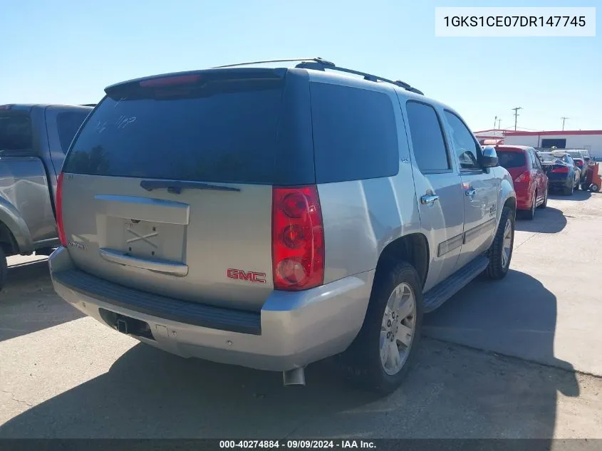 1GKS1CE07DR147745 2013 GMC Yukon Slt