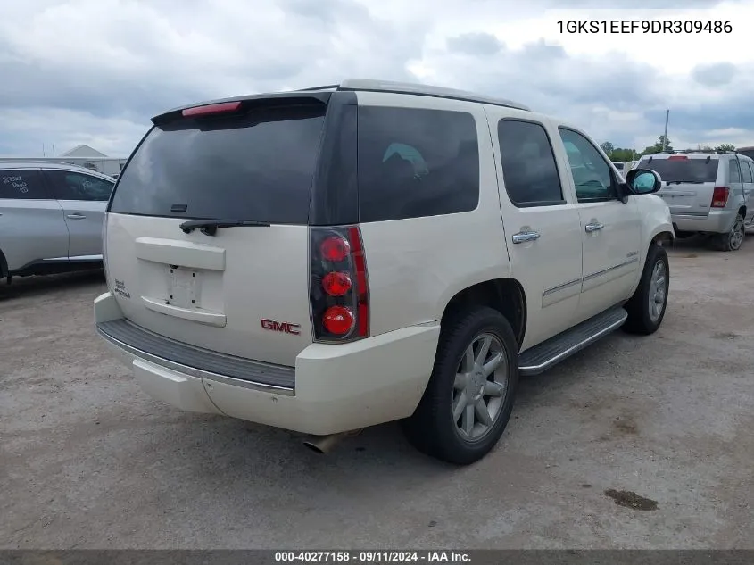 2013 GMC Yukon Denali VIN: 1GKS1EEF9DR309486 Lot: 40277158