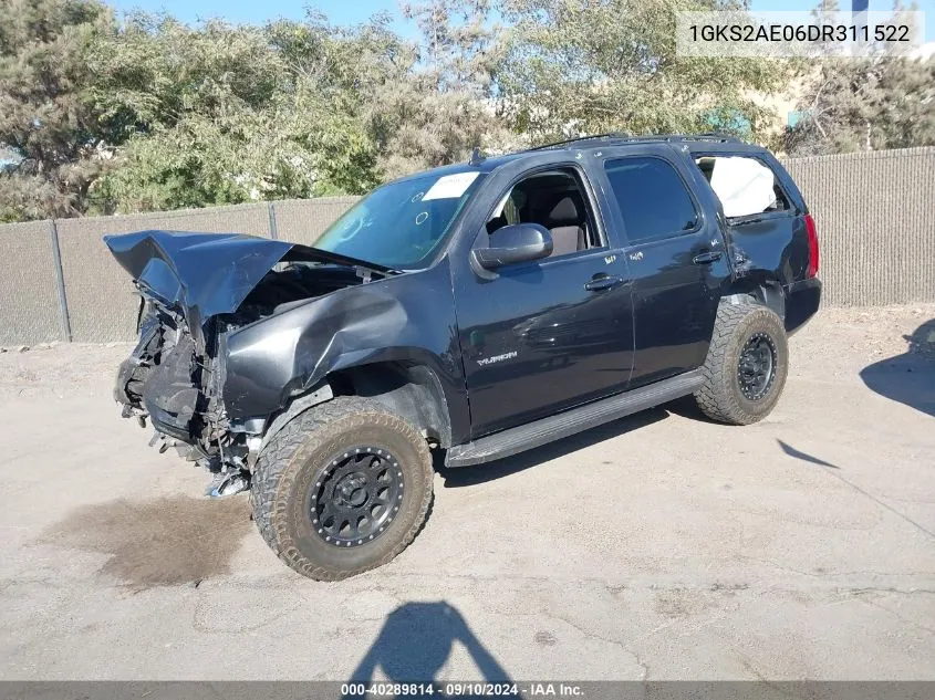 2013 GMC Yukon Sle VIN: 1GKS2AE06DR311522 Lot: 40289814