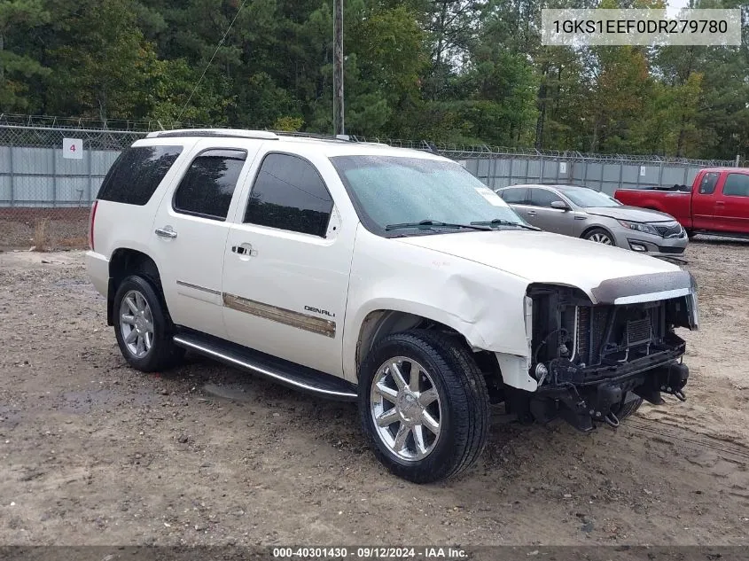 2013 GMC Yukon Denali VIN: 1GKS1EEF0DR279780 Lot: 40301430