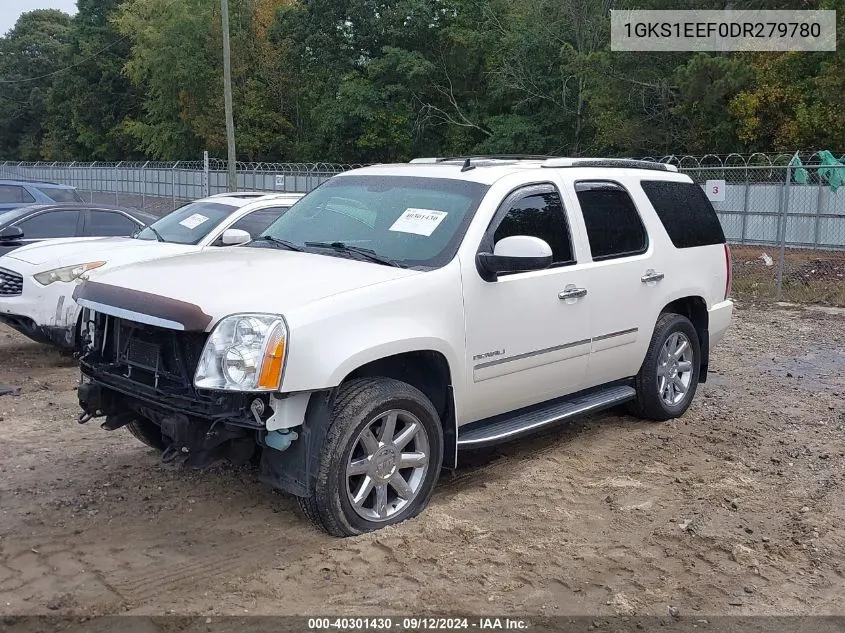 2013 GMC Yukon Denali VIN: 1GKS1EEF0DR279780 Lot: 40301430