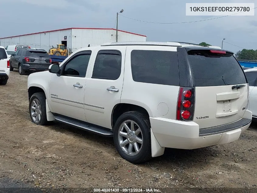 1GKS1EEF0DR279780 2013 GMC Yukon Denali