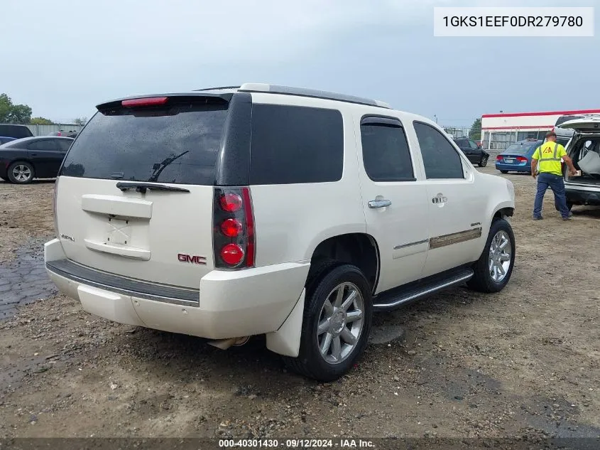 1GKS1EEF0DR279780 2013 GMC Yukon Denali