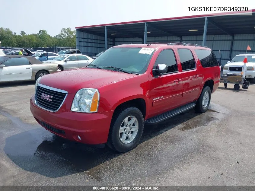 2013 GMC Yukon Xl 1500 Slt VIN: 1GKS1KE07DR349320 Lot: 40306620