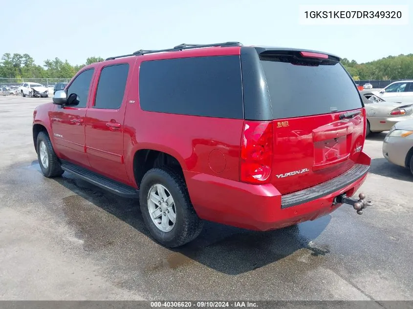 2013 GMC Yukon Xl 1500 Slt VIN: 1GKS1KE07DR349320 Lot: 40306620