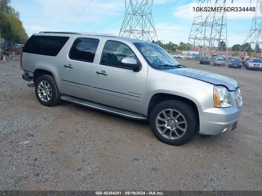 2013 GMC Yukon Xl 1500 Denali VIN: 1GKS2MEF6DR334448 Lot: 40384351