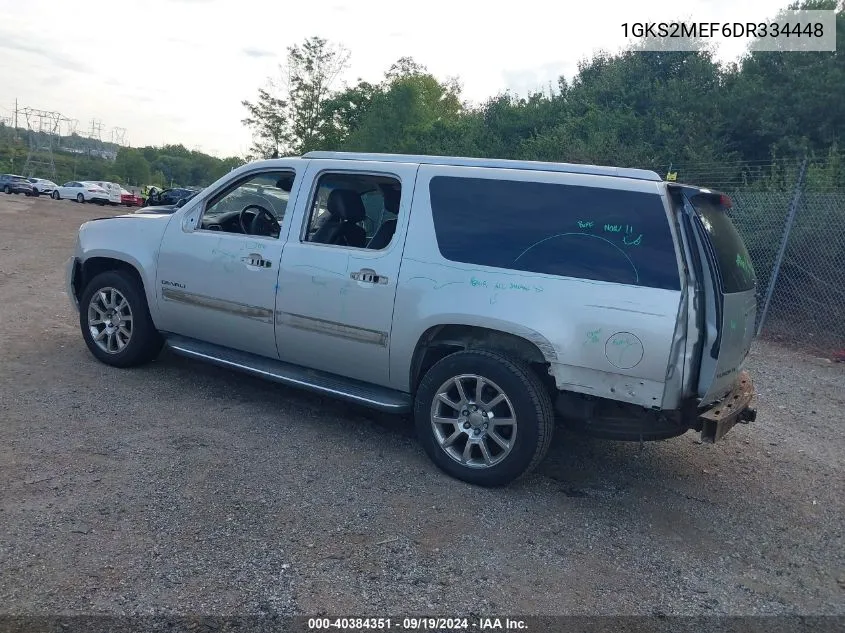 2013 GMC Yukon Xl 1500 Denali VIN: 1GKS2MEF6DR334448 Lot: 40384351