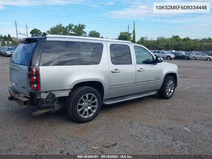 2013 GMC Yukon Xl 1500 Denali VIN: 1GKS2MEF6DR334448 Lot: 40384351