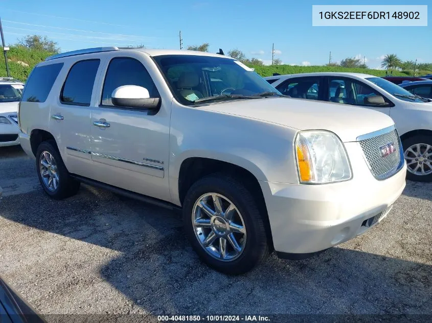 2013 GMC Yukon Denali VIN: 1GKS2EEF6DR148902 Lot: 40481850