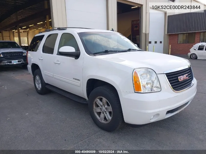 2013 GMC Yukon Slt VIN: 1GKS2CE00DR243844 Lot: 40490009