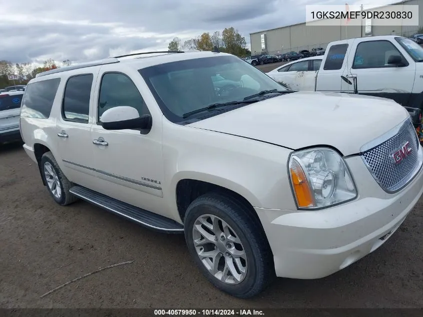 2013 GMC Yukon Xl 1500 Denali VIN: 1GKS2MEF9DR230830 Lot: 40579950