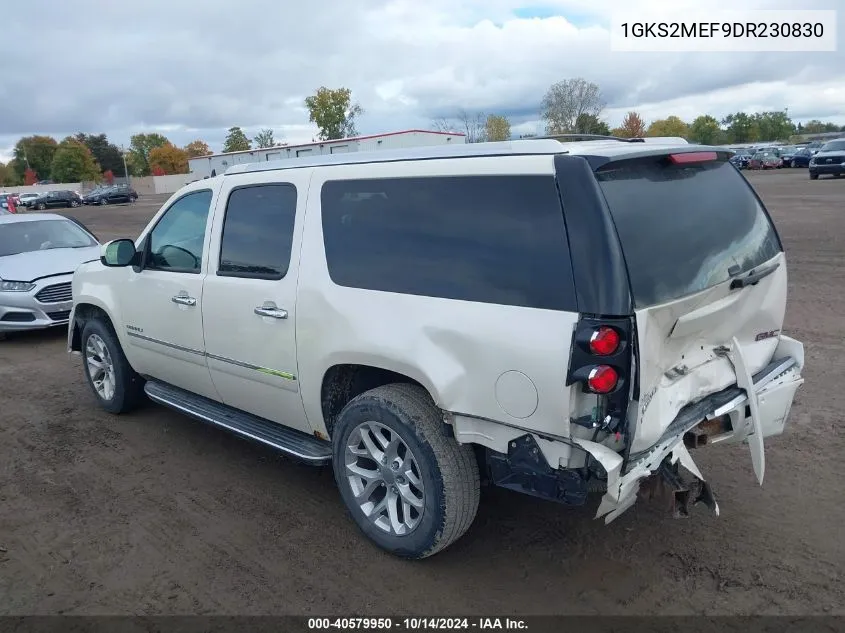 2013 GMC Yukon Xl 1500 Denali VIN: 1GKS2MEF9DR230830 Lot: 40579950