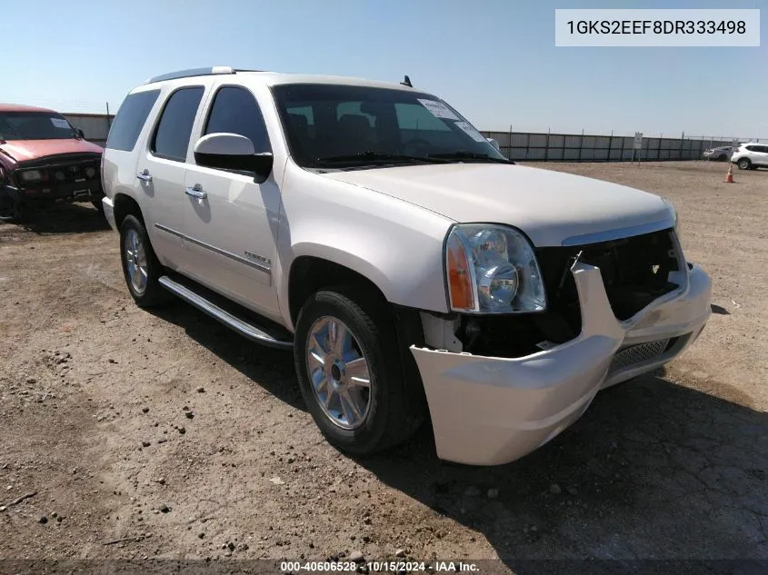 2013 GMC Yukon Denali VIN: 1GKS2EEF8DR333498 Lot: 40606528