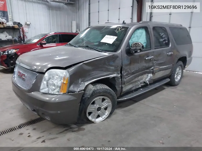 2013 GMC Yukon Xl 1500 Denali VIN: 1GKS2MEF8DR129696 Lot: 40610473