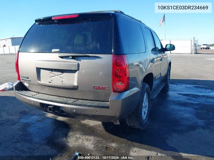 1GKS1CE03DR234669 2013 GMC Yukon Slt