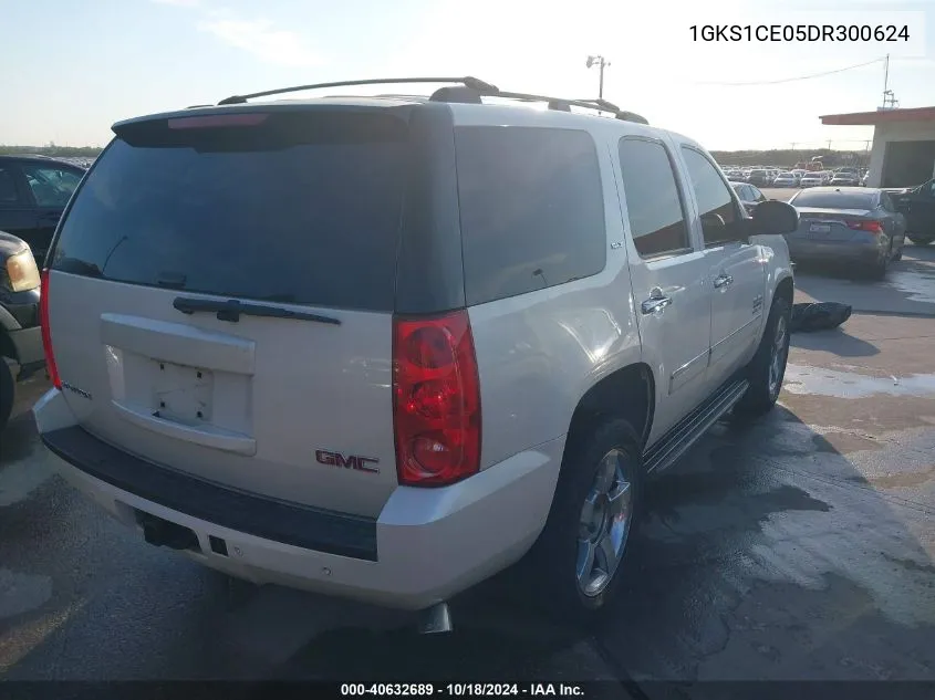 2013 GMC Yukon Slt VIN: 1GKS1CE05DR300624 Lot: 40632689