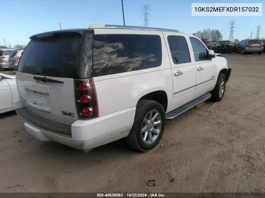 1GKS2MEFXDR157032 2013 GMC Yukon Xl 1500 Denali