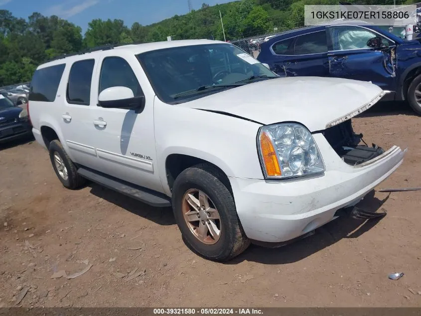 1GKS1KE07ER158806 2014 GMC Yukon Xl 1500 Slt