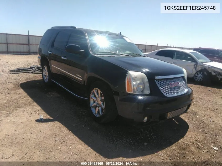 1GKS2EEF1ER245748 2014 GMC Yukon Denali