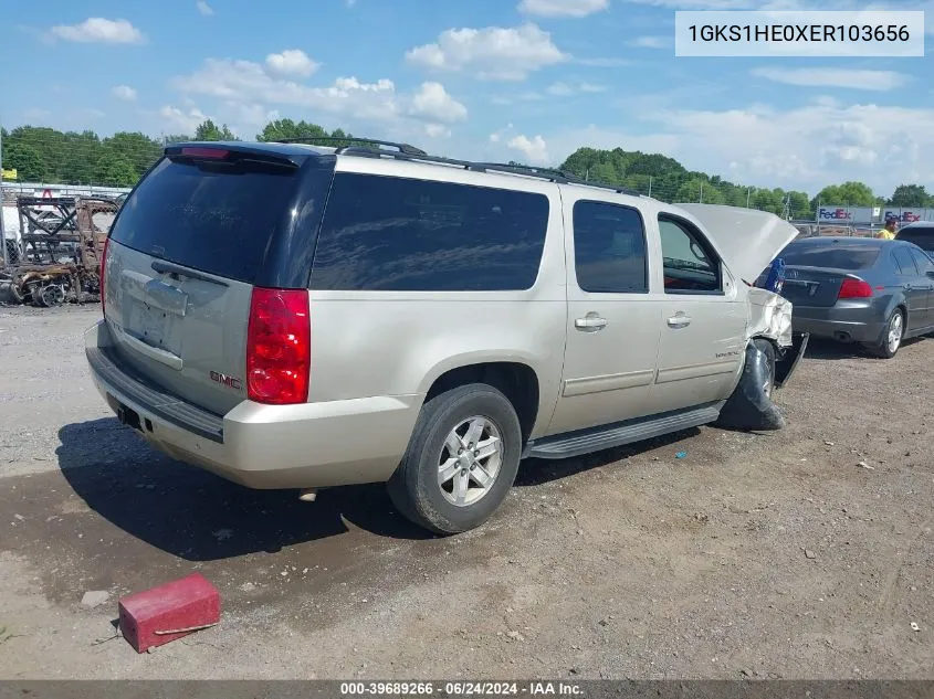 2014 GMC Yukon Xl 1500 Sle VIN: 1GKS1HE0XER103656 Lot: 39689266