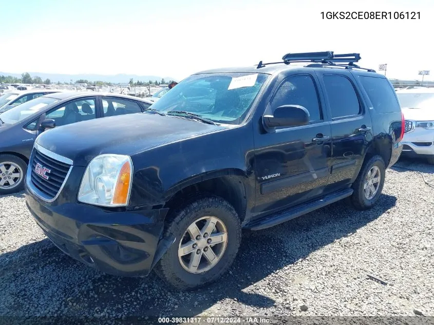 2014 GMC Yukon Slt VIN: 1GKS2CE08ER106121 Lot: 39831317