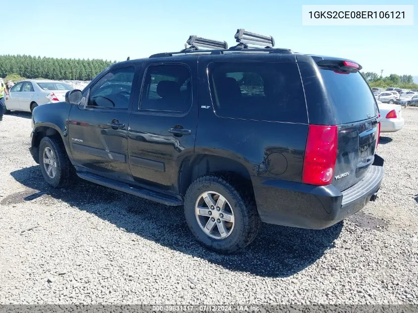 2014 GMC Yukon Slt VIN: 1GKS2CE08ER106121 Lot: 39831317