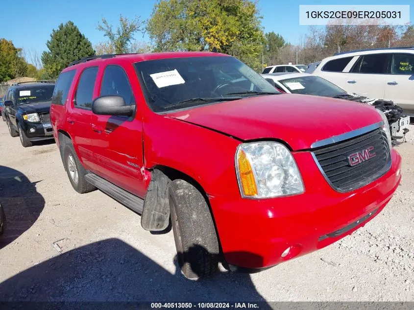 2014 GMC Yukon Slt VIN: 1GKS2CE09ER205031 Lot: 40513050