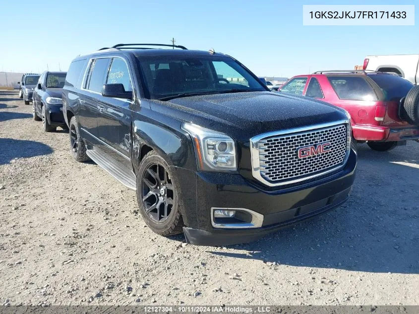 2015 GMC Yukon Xl VIN: 1GKS2JKJ7FR171433 Lot: 12127304