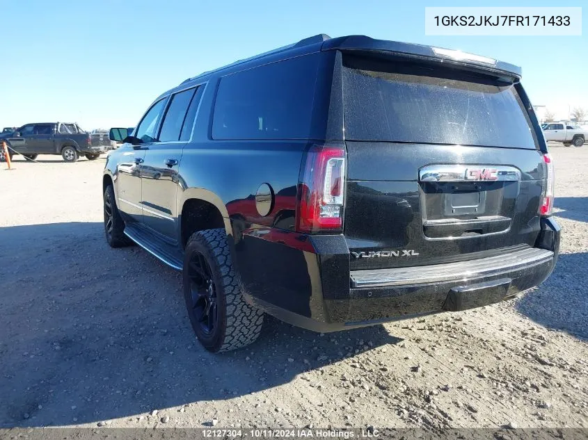 1GKS2JKJ7FR171433 2015 GMC Yukon Xl