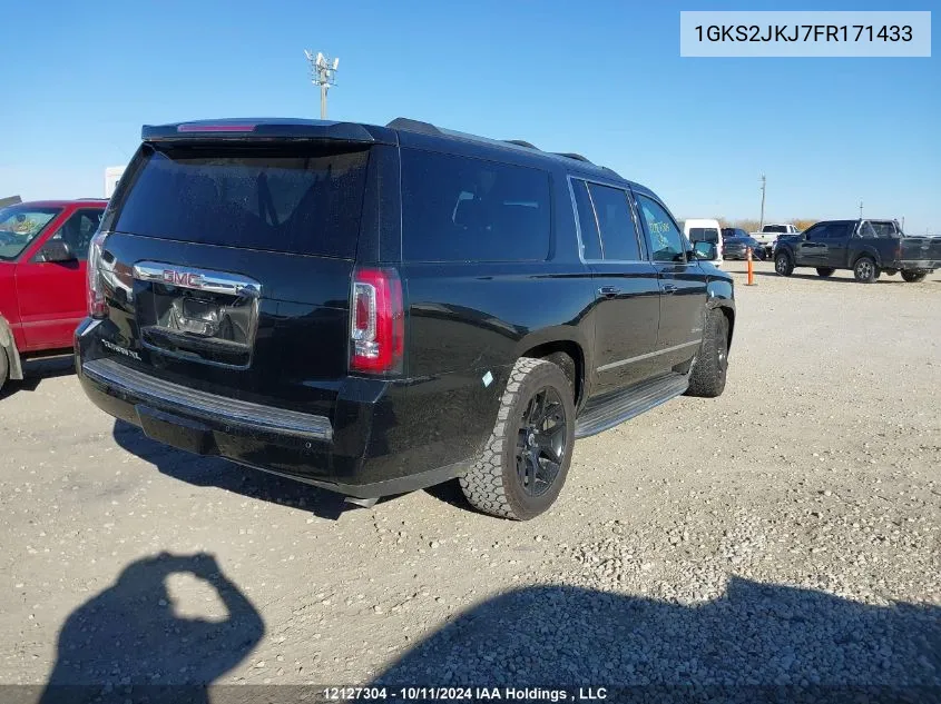 1GKS2JKJ7FR171433 2015 GMC Yukon Xl