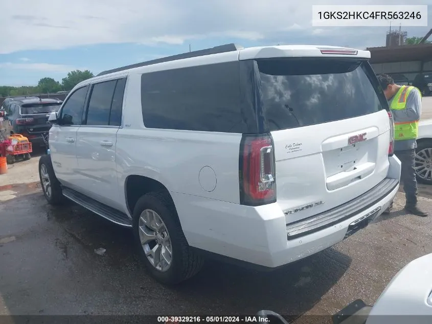 1GKS2HKC4FR563246 2015 GMC Yukon Xl 1500 Slt