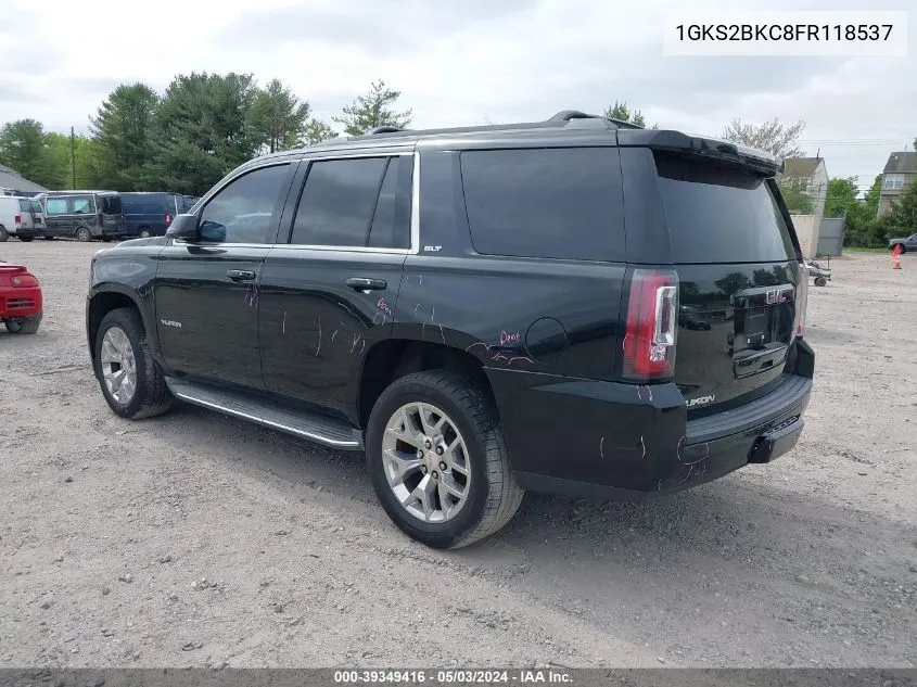 1GKS2BKC8FR118537 2015 GMC Yukon Slt