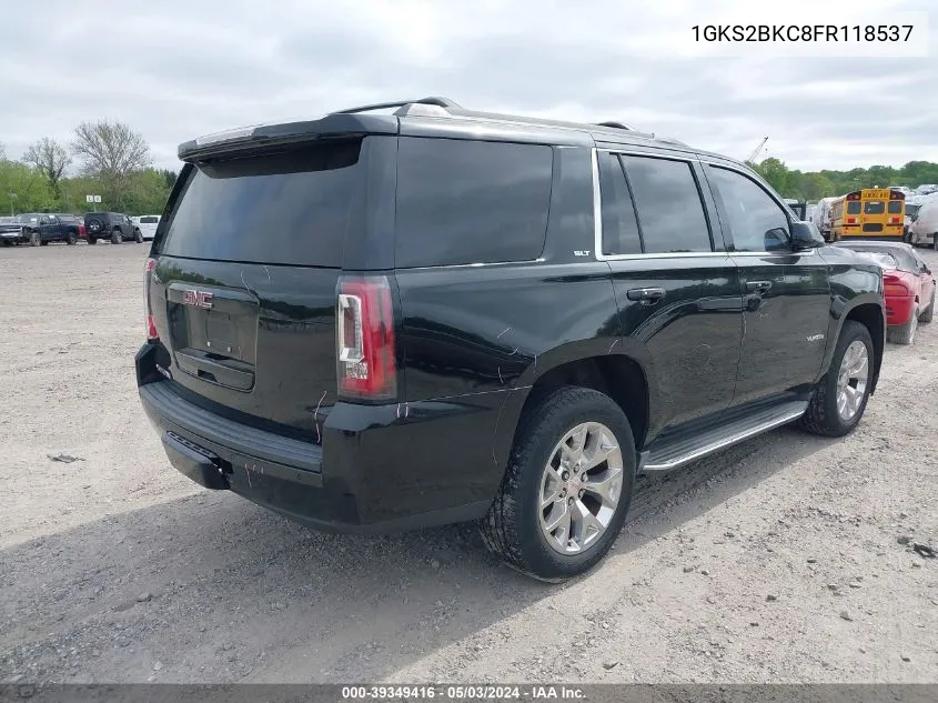 2015 GMC Yukon Slt VIN: 1GKS2BKC8FR118537 Lot: 39349416