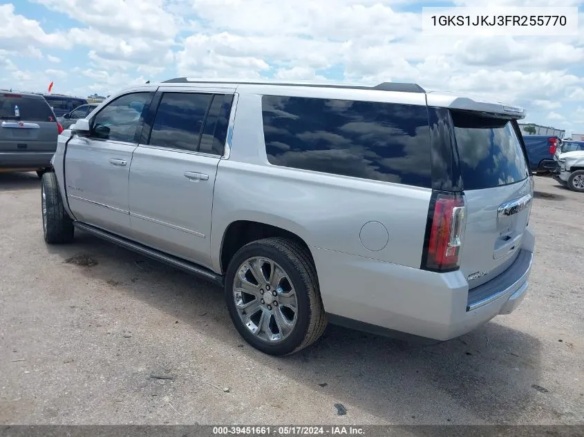 1GKS1JKJ3FR255770 2015 GMC Yukon Xl 1500 Denali