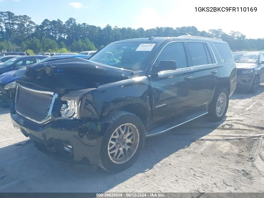 1GKS2BKC9FR110169 2015 GMC Yukon Slt