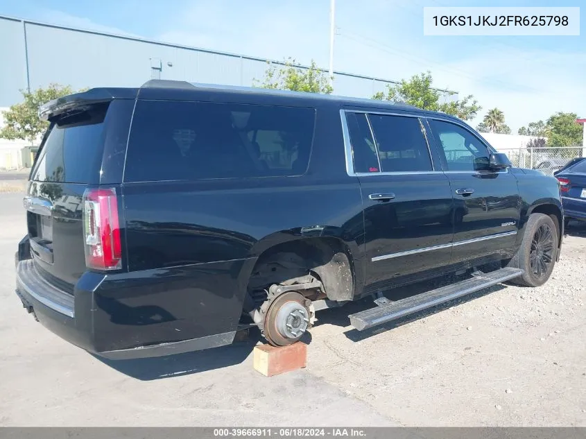 1GKS1JKJ2FR625798 2015 GMC Yukon Xl 1500 Denali