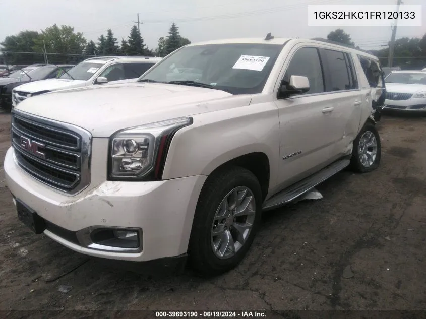 1GKS2HKC1FR120133 2015 GMC Yukon Xl 1500 Slt